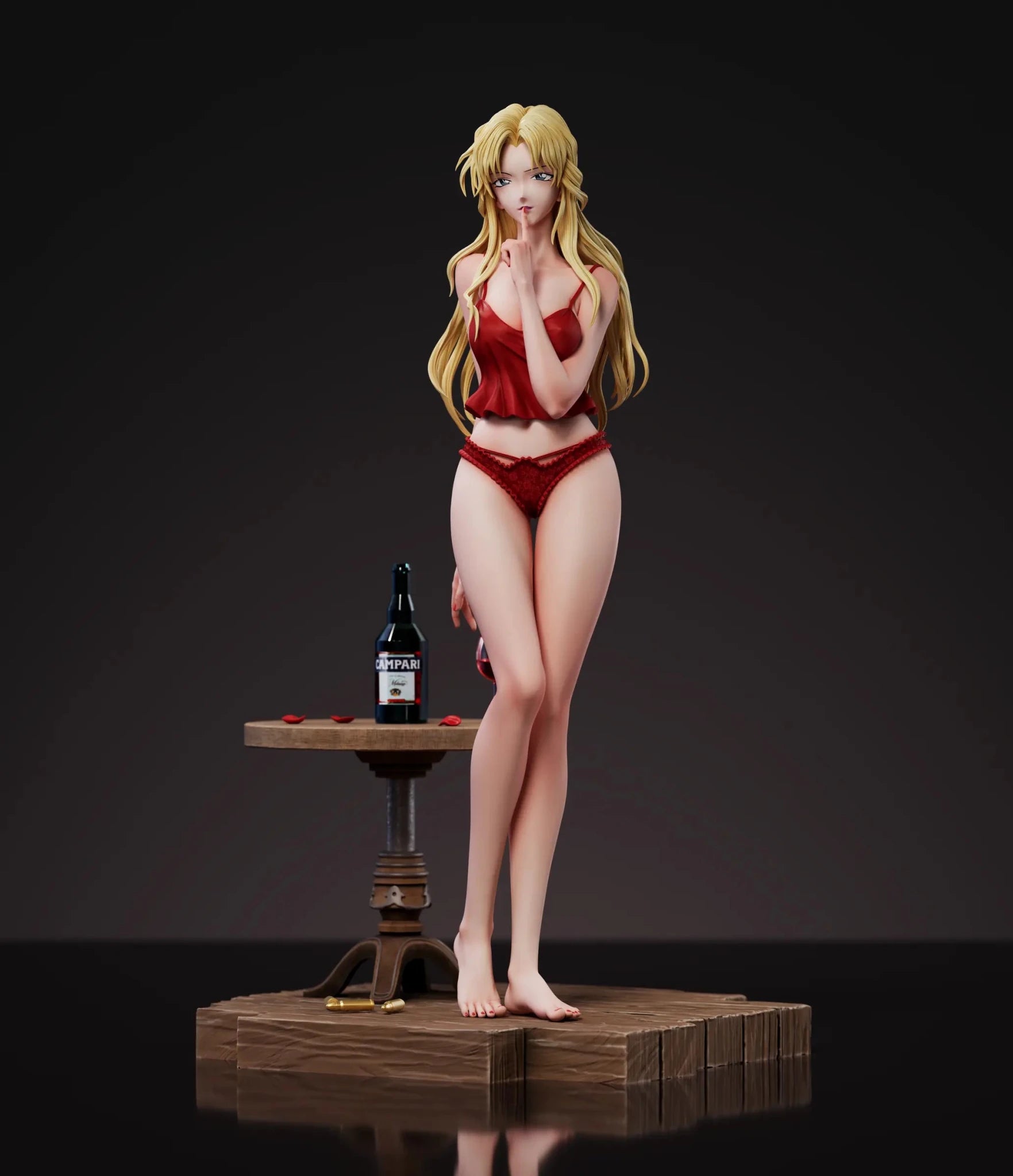 Strange Thief Studio - Detective Conan Vermouth in Pajamas resin statue Navy Toys anime figure