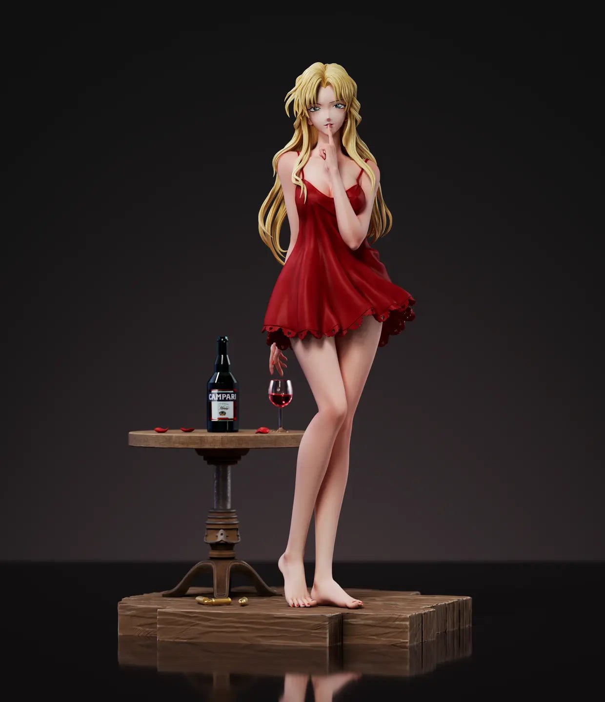 Strange Thief Studio - Detective Conan Vermouth in Pajamas resin statue Navy Toys anime figure