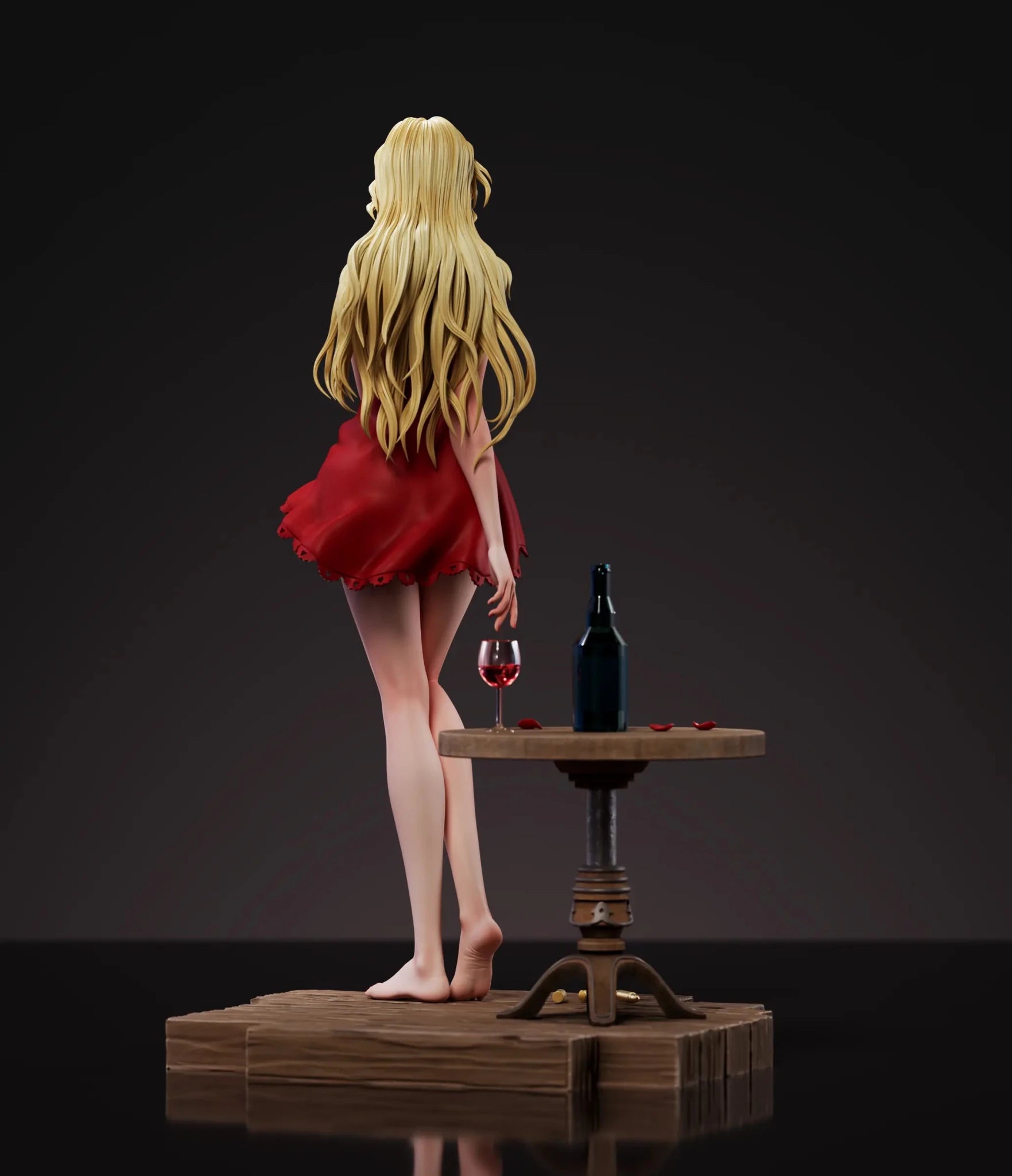 Strange Thief Studio - Detective Conan Vermouth in Pajamas resin statue Navy Toys anime figure
