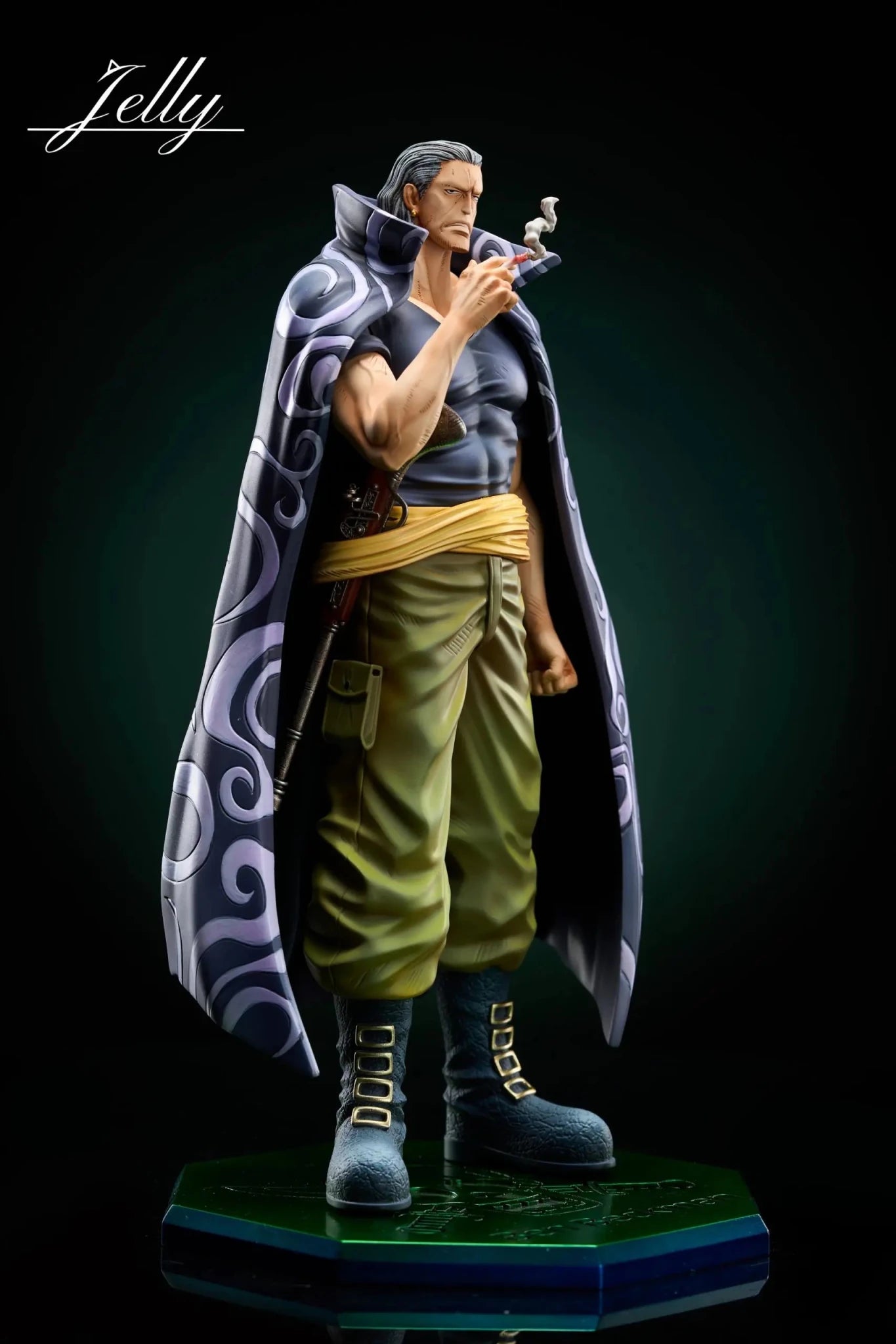 Jelly Studio - One Piece Red Haired Benn Beckman resin statue Navy Toys anime figure