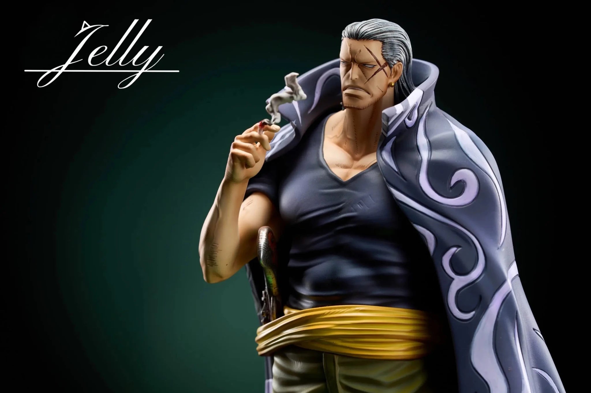 Jelly Studio - One Piece Red Haired Benn Beckman resin statue Navy Toys anime figure