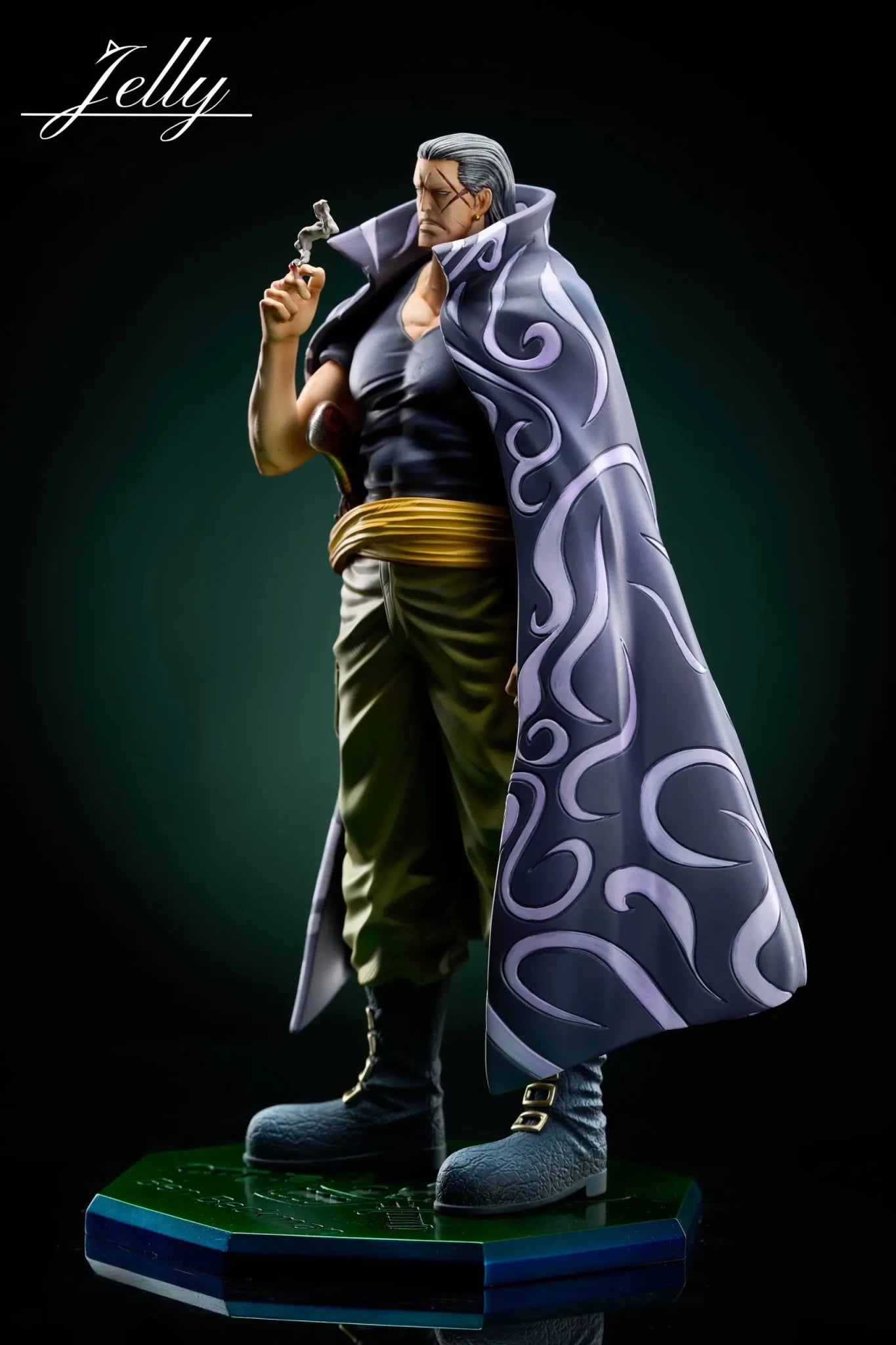 Jelly Studio - One Piece Red Haired Benn Beckman resin statue Navy Toys anime figure