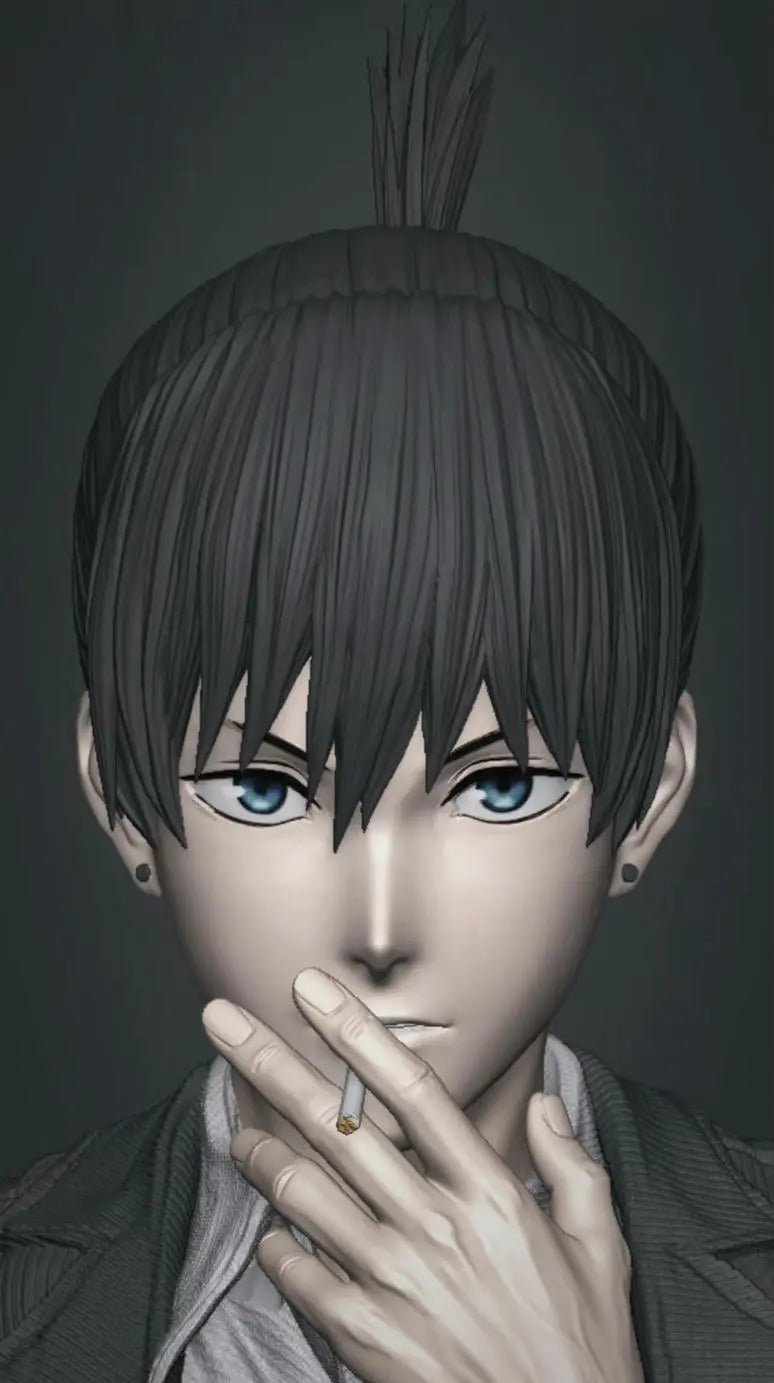 Rain Studio - Chainsaw Man Gun Devil Aki Hayakawa resin statue Navy Toys anime figure
