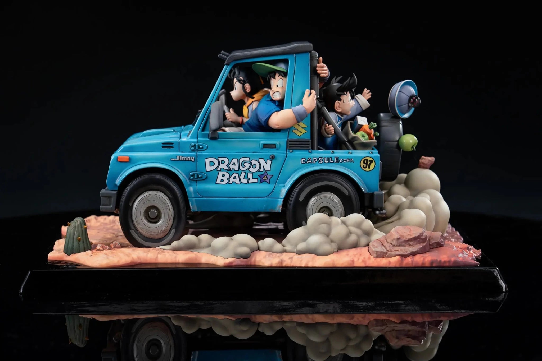 Duan Di Studio - Dragon Ball Son Goku & Chichi Grocery Car 1.0 resin statue Navy Toys anime figure