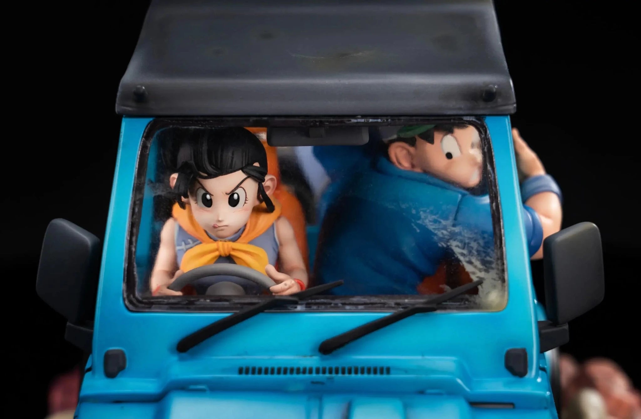 Duan Di Studio - Dragon Ball Son Goku & Chichi Grocery Car 1.0 resin statue Navy Toys anime figure