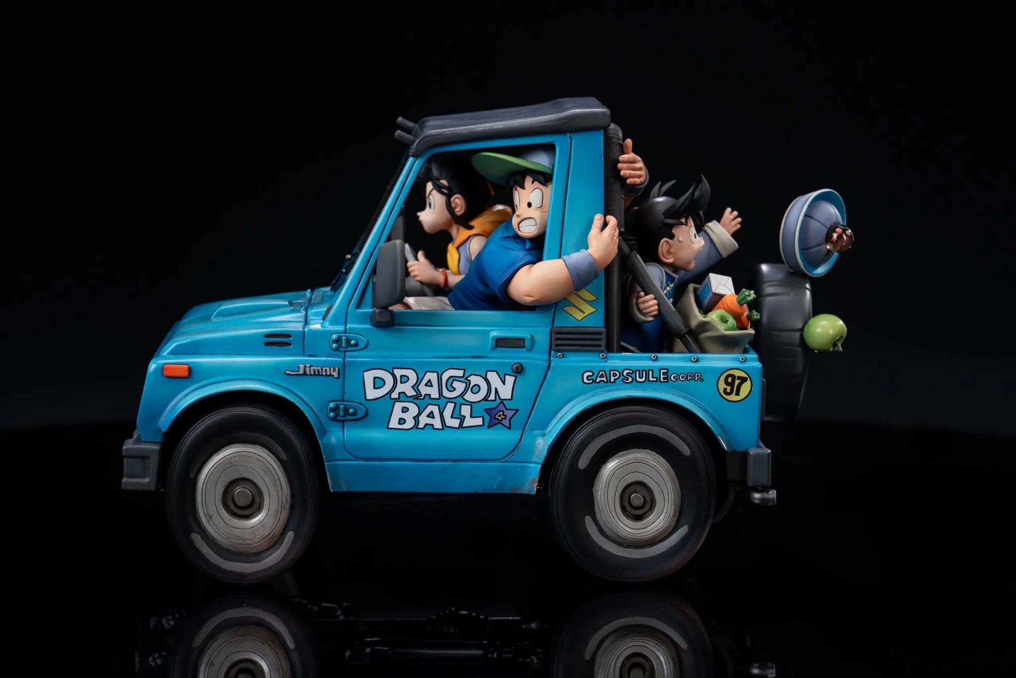 Duan Di Studio - Dragon Ball Son Goku & Chichi Grocery Car 1.0 resin statue Navy Toys anime figure