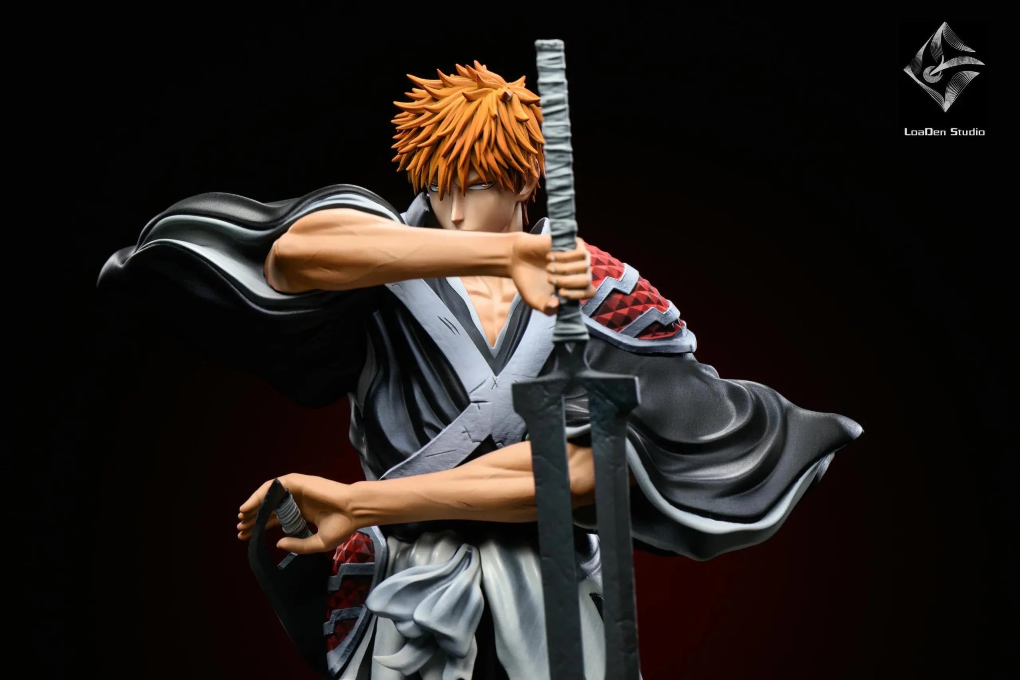 LoaDen Studio - BLEACH Thousand - Year Blood War Kurosaki Ichigo resin statue Navy Toys anime figure