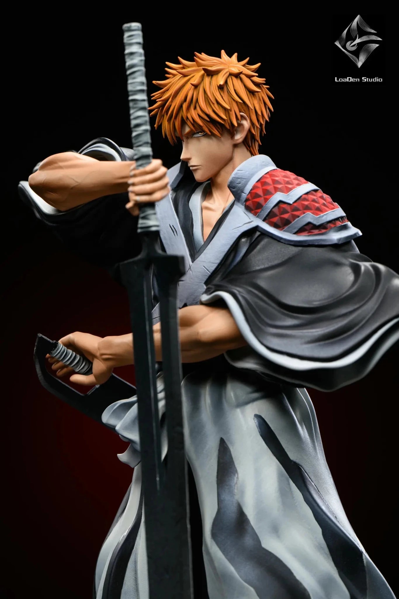 LoaDen Studio - BLEACH Thousand - Year Blood War Kurosaki Ichigo resin statue Navy Toys anime figure