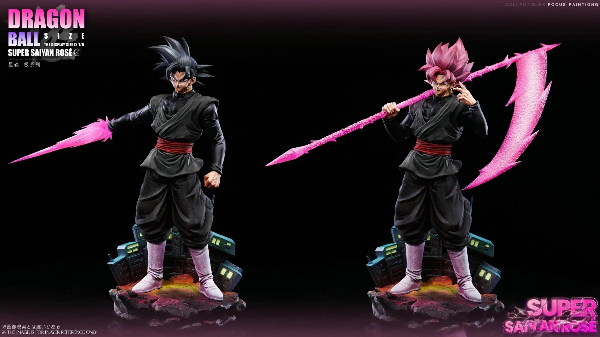XG Studio - Dragon Ball Extreme Series Super Saiyan Rose Goku resin statue Navy Toys anime figure