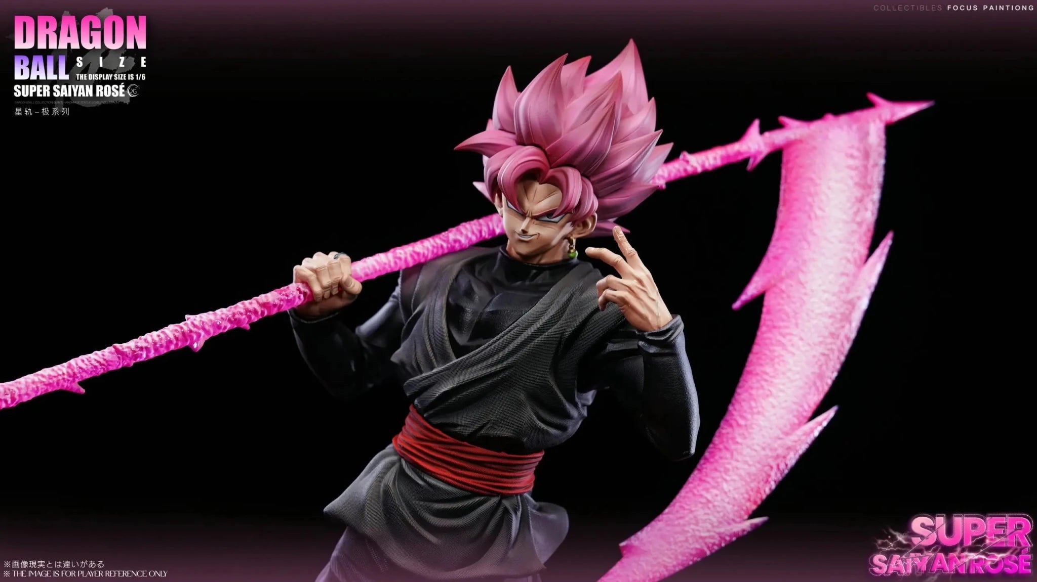 XG Studio - Dragon Ball Extreme Series Super Saiyan Rose Goku resin statue Navy Toys anime figure