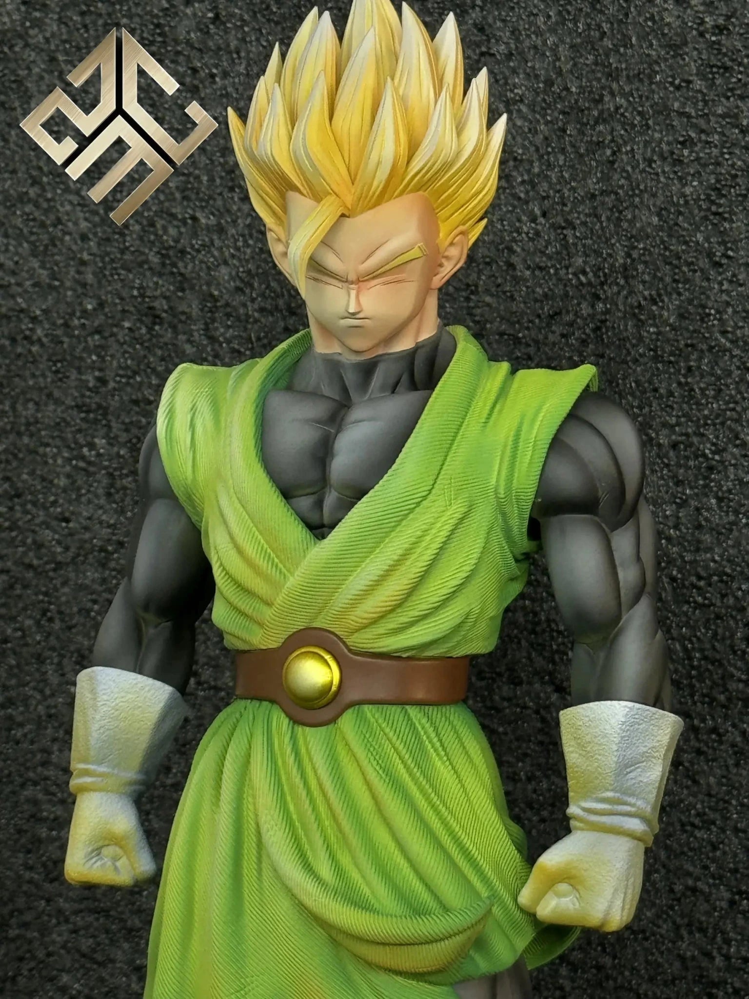 ZMC Studio - Dragon Ball ZMC Green Super Saiyan Gohan Son Gohan resin statue Navy Toys anime figure