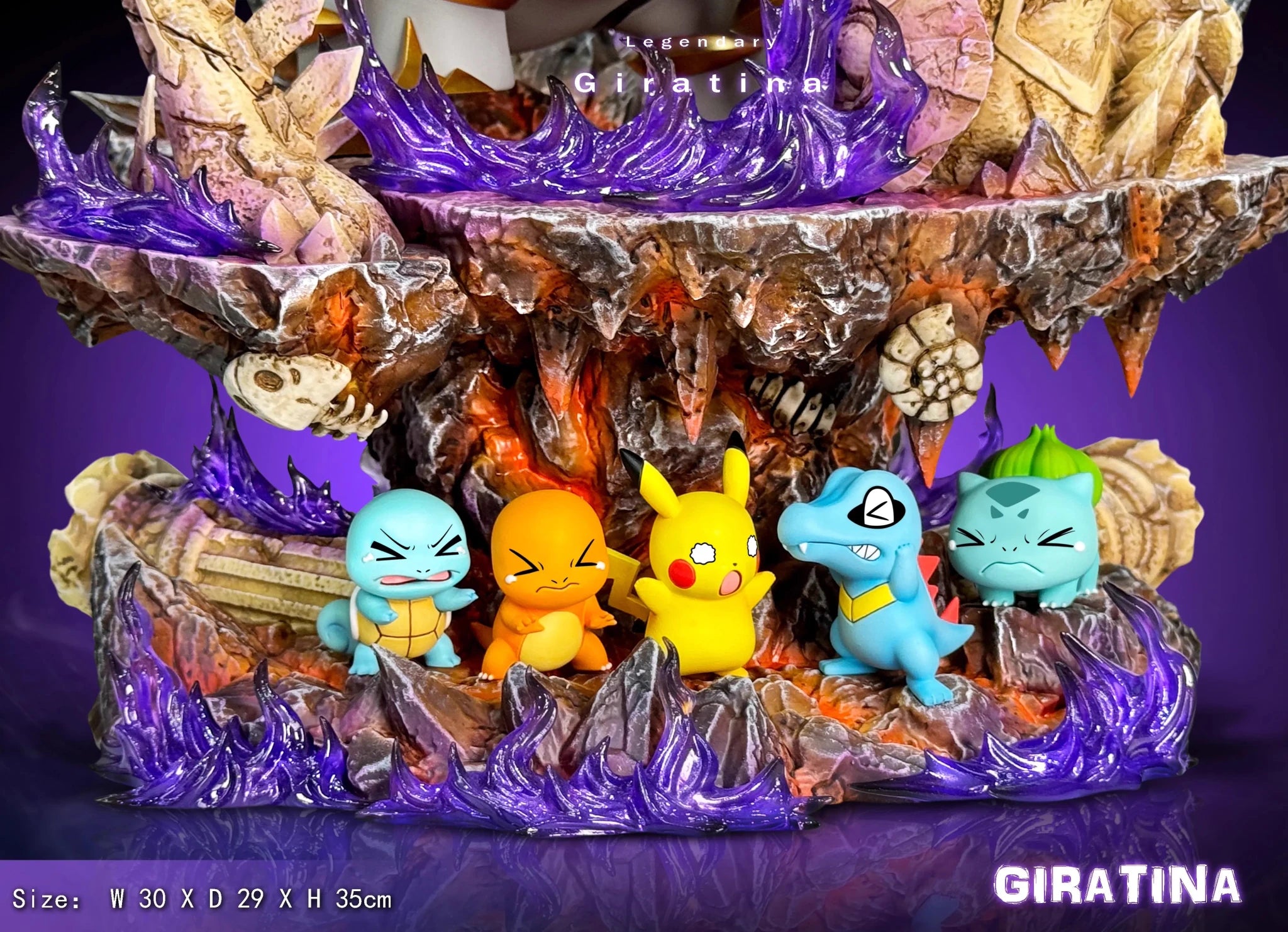 PPAP Studio - Pokémon Ghost Dragon's Threat resin statue Navy Toys anime figure