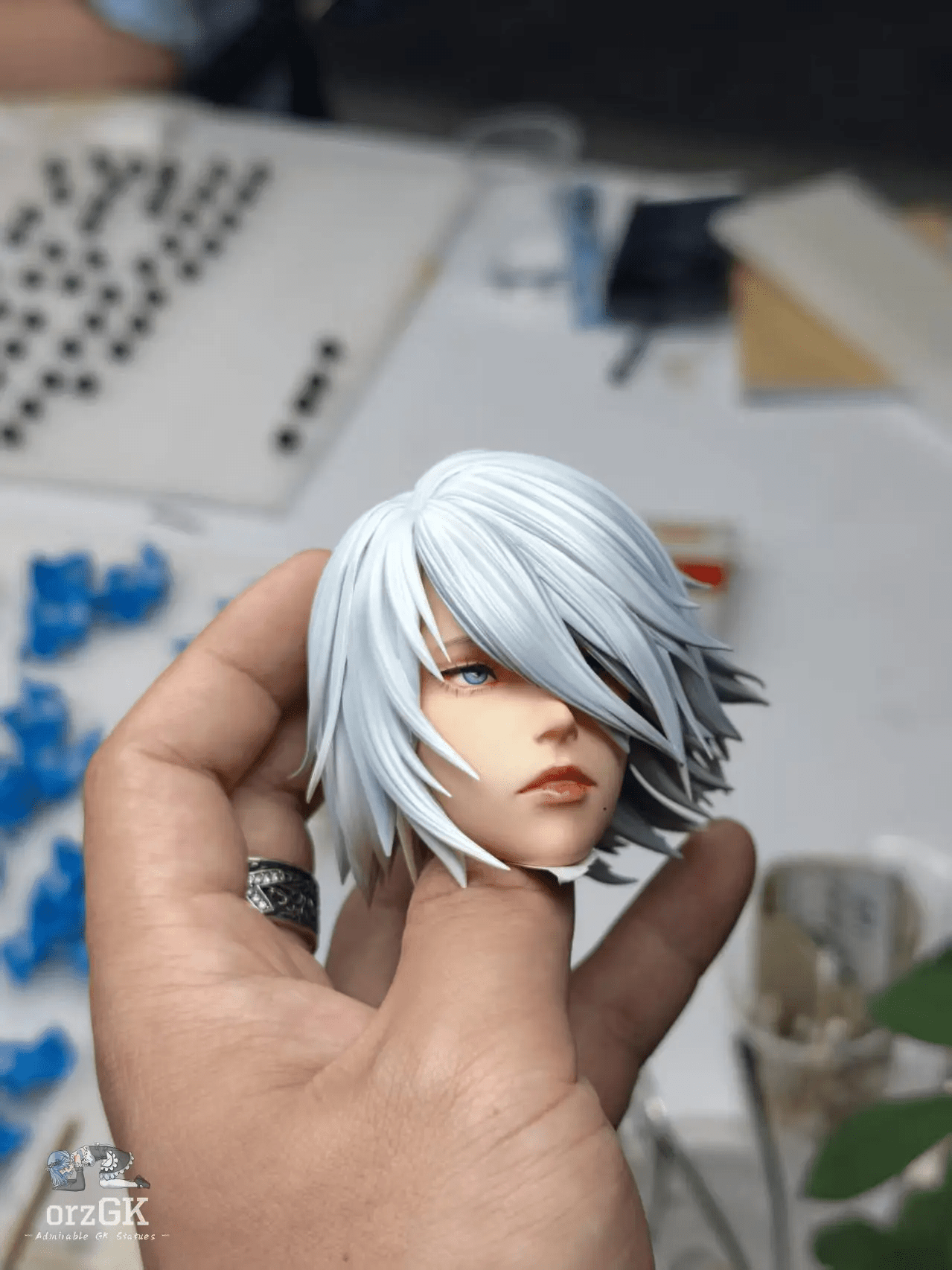 YorHa Studio - NieR:Automata YorHa Observation Report Council of Humanity Chapter 1 Ending C A2 resin statue Navy Toys anime figure