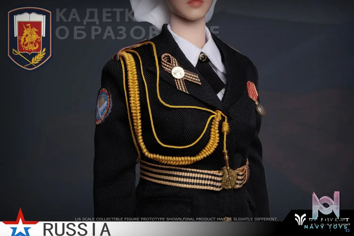 FLAGSET – Original 1/6 Russian Female Soldiers Ministry of Internal Affairs FS-73054A & Ninth Women’s Military Academy FS-73054B & Aerospace Defense Forces FS-73054C (Licensed)