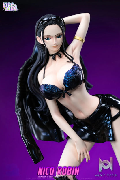 KiraKira Studio – Costume Series 01 Nico Robin Biker Jacket One Piece