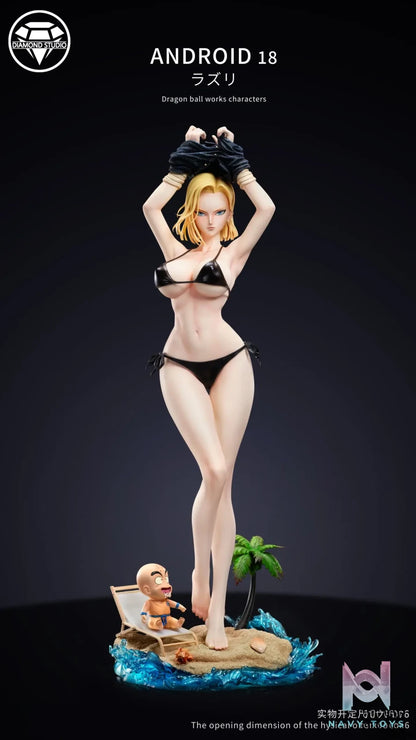 Diamond Studio – Dragon Ball Miss Sister Beach Series Android 18