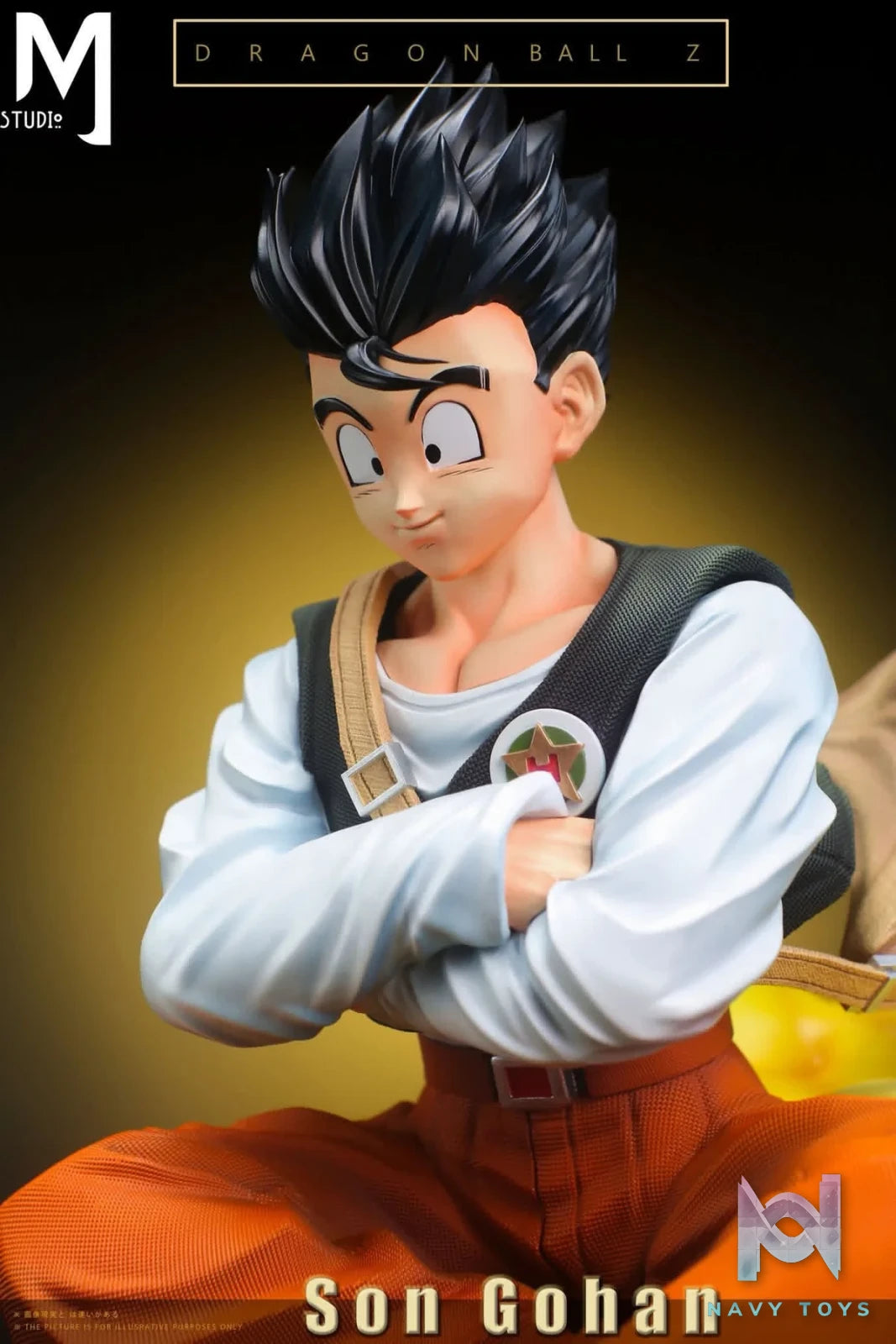 Student Gohan resin statue MJ Studio anime figure