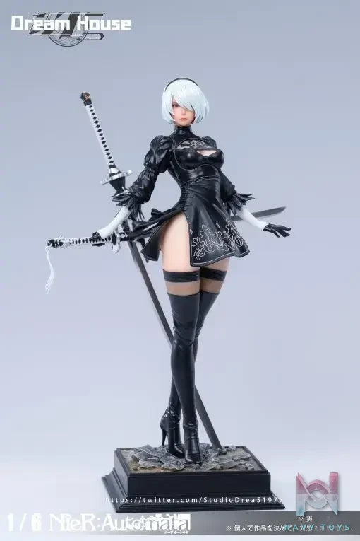 Dream House Studio – NieR Automata 2B 1/6 scale painted finished product