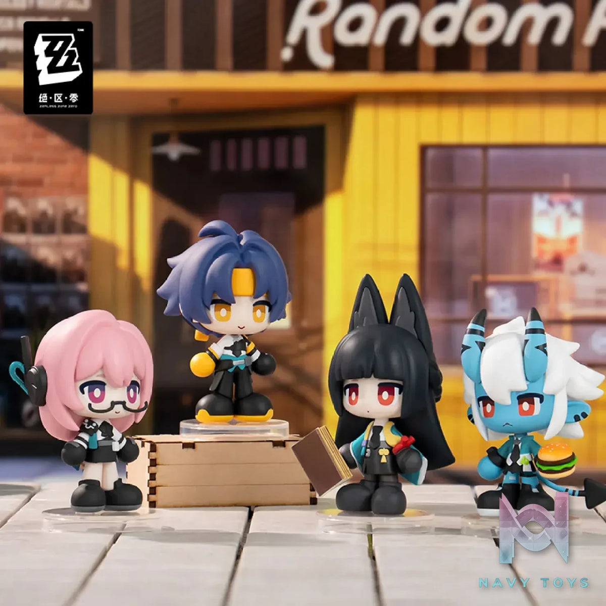 miHoYo – Zenless Zone Zero TinyAgents Q Version Figure Blind Box Set of 12 (Licensed)