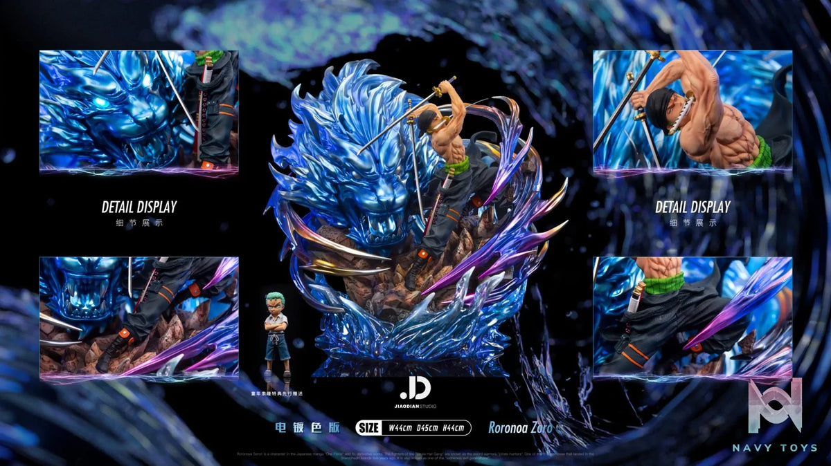 JIAO DIAN Studio & C4 Studio – One Piece Straw Hat Pirates 1st Extreme Tiger Hunter Zoro