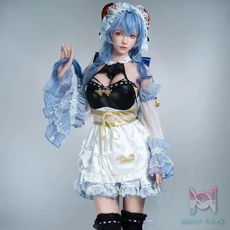 Ling Meng Studio – Genshin Impact 1/1 Ganyu Wax figure and movable silicone