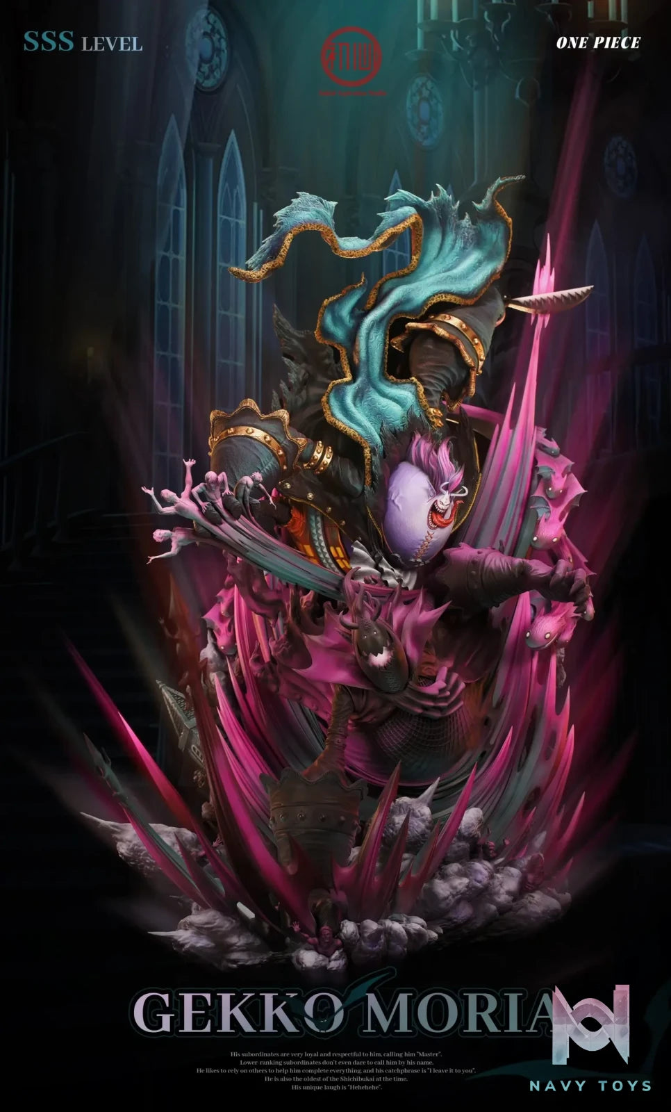 Initial Aspiration Studio – One Piece Seven Warlords of the Sea Series #1 Gekko Moriah
