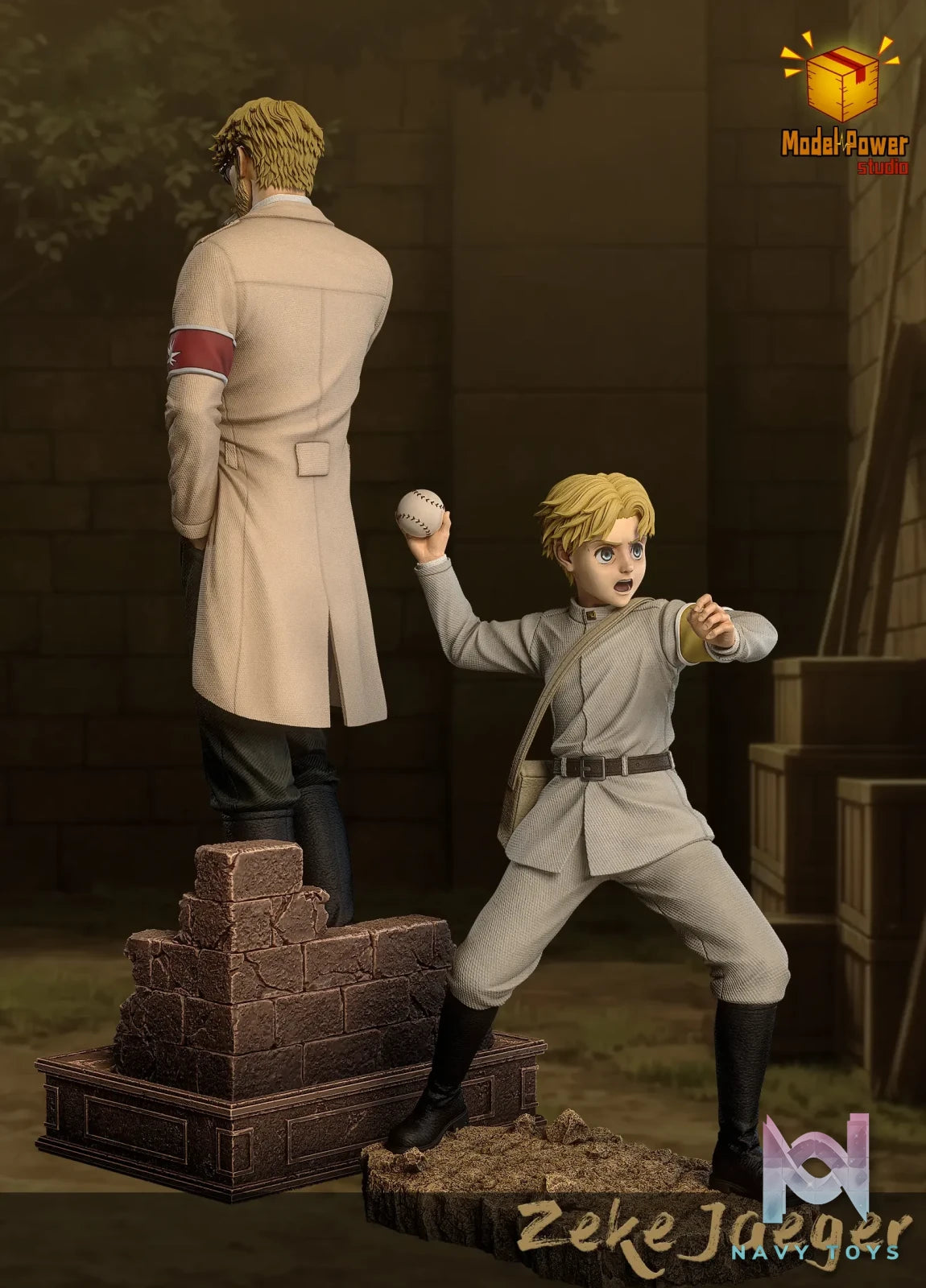Model Power Studio – Zeke Jaeger Honor Marley Person Attack on Titan