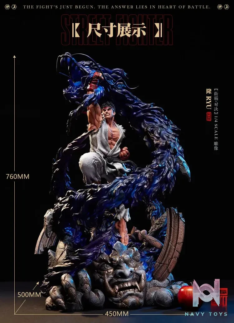 Capcom Studio – Street Fighter 1/4 SCALE STATUE RYU (Licensed)
