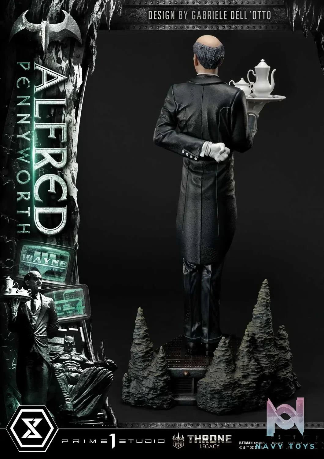 Prime 1 Studio – Throne Legacy Batman (Comics) Alfred Pennyworth TLCDC-02 TLCDC-02S (Licensed)