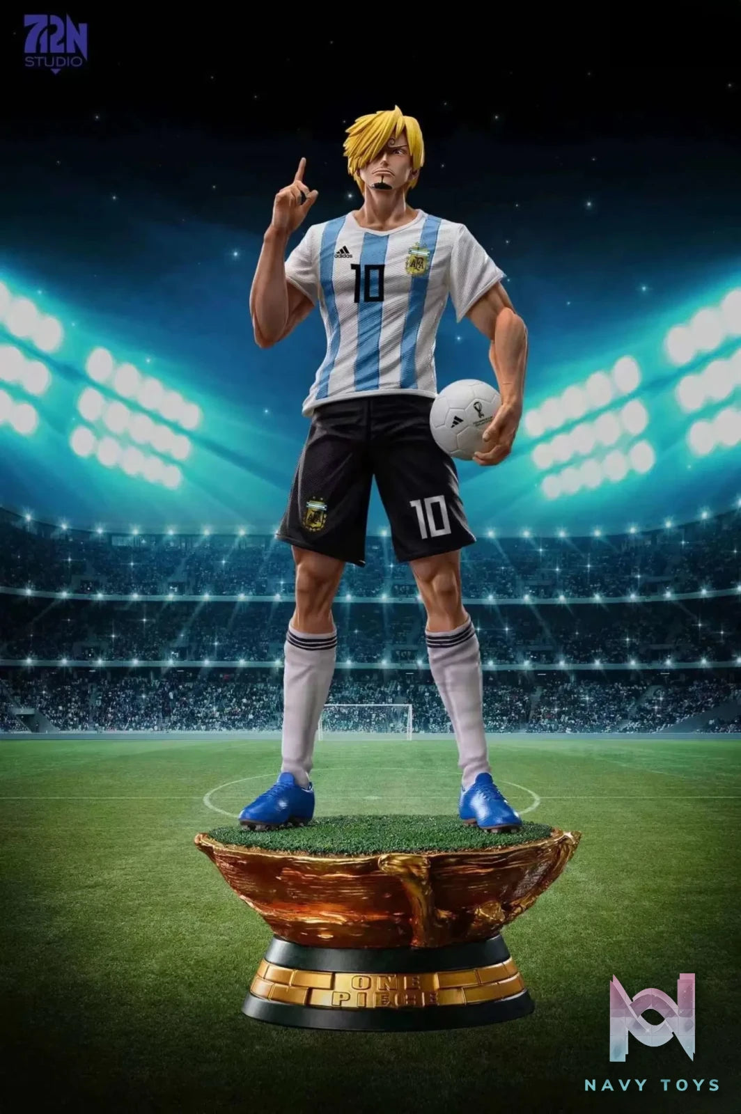 712N Studio – One Piece World Cup Sanji COS Messi