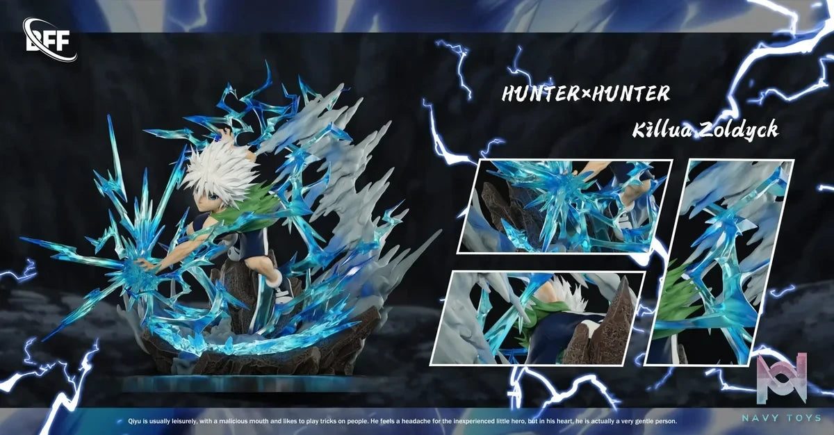 BFF Studio - Hunter x Hunter - Killua resin statue bbf studio anime figure