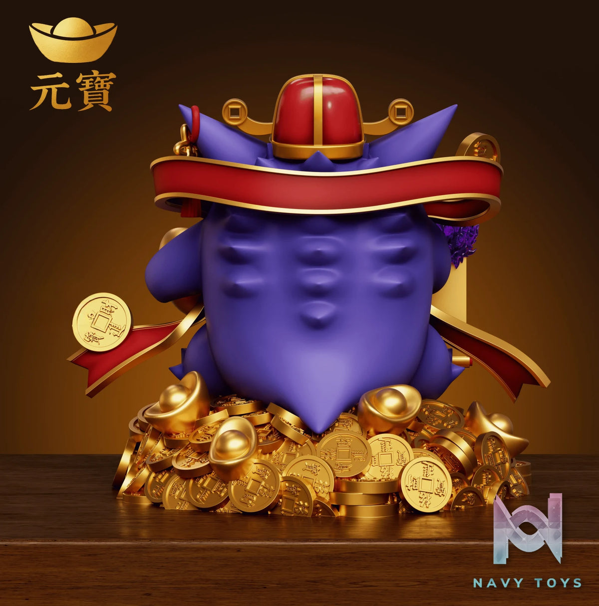 Yuan Bao Studio – Gengar Attract Wealth Pokémon