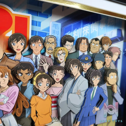 KALA HOME Studio – Detective Conan Multiple Characters #04 3D Decorative Painting Detective Conan