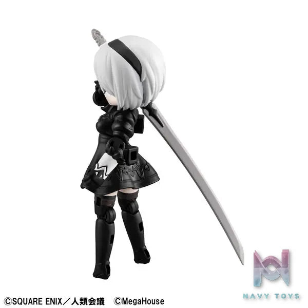MegaHouse Studio – Desktop Army NieR:Automata Ver1.1a Collab 2B Posable Figure (Licensed)
