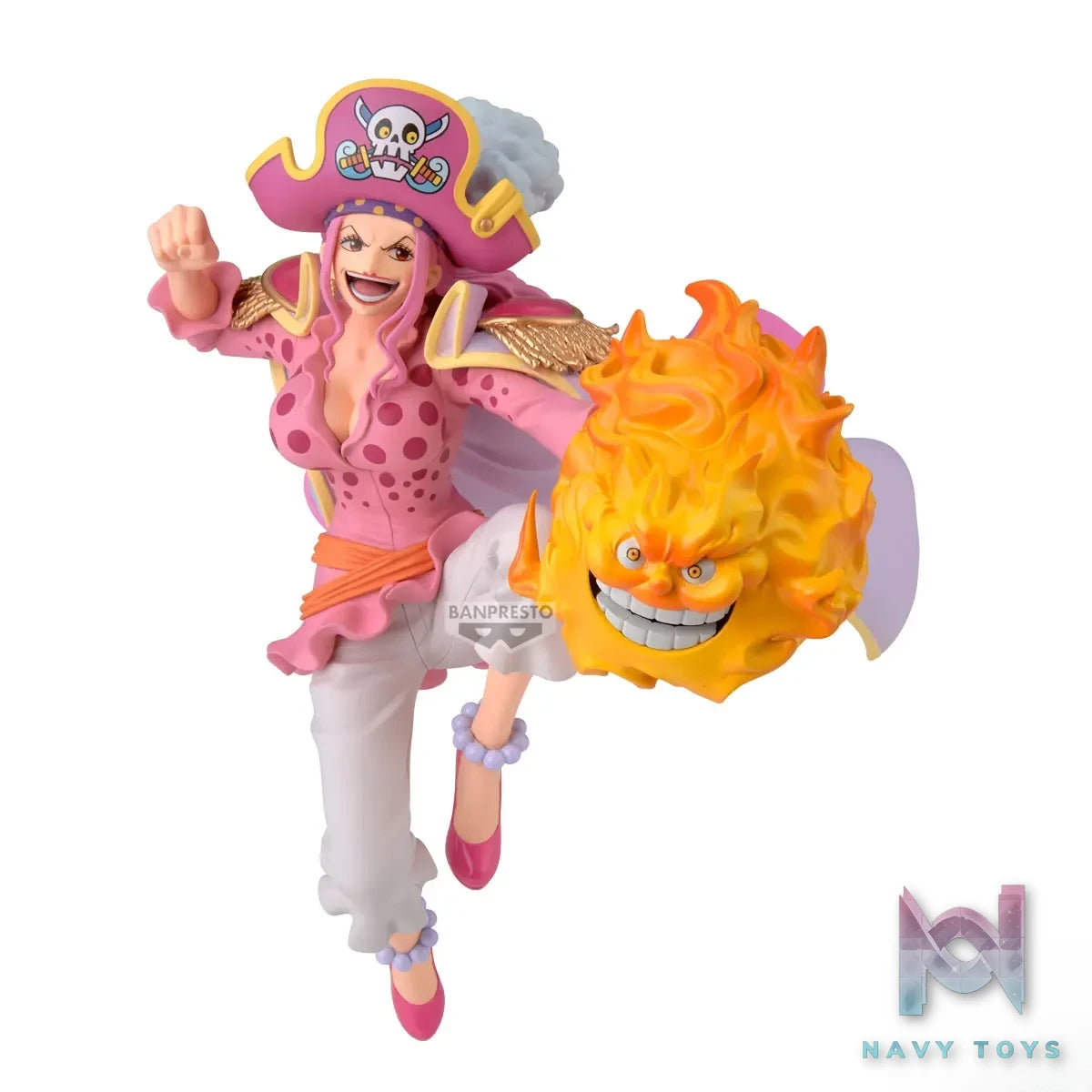 BANPRESTO – One Piece BATTLE RECORD COLLECTION EXTRA Charlotte Linlin X Captain John (Licensed)