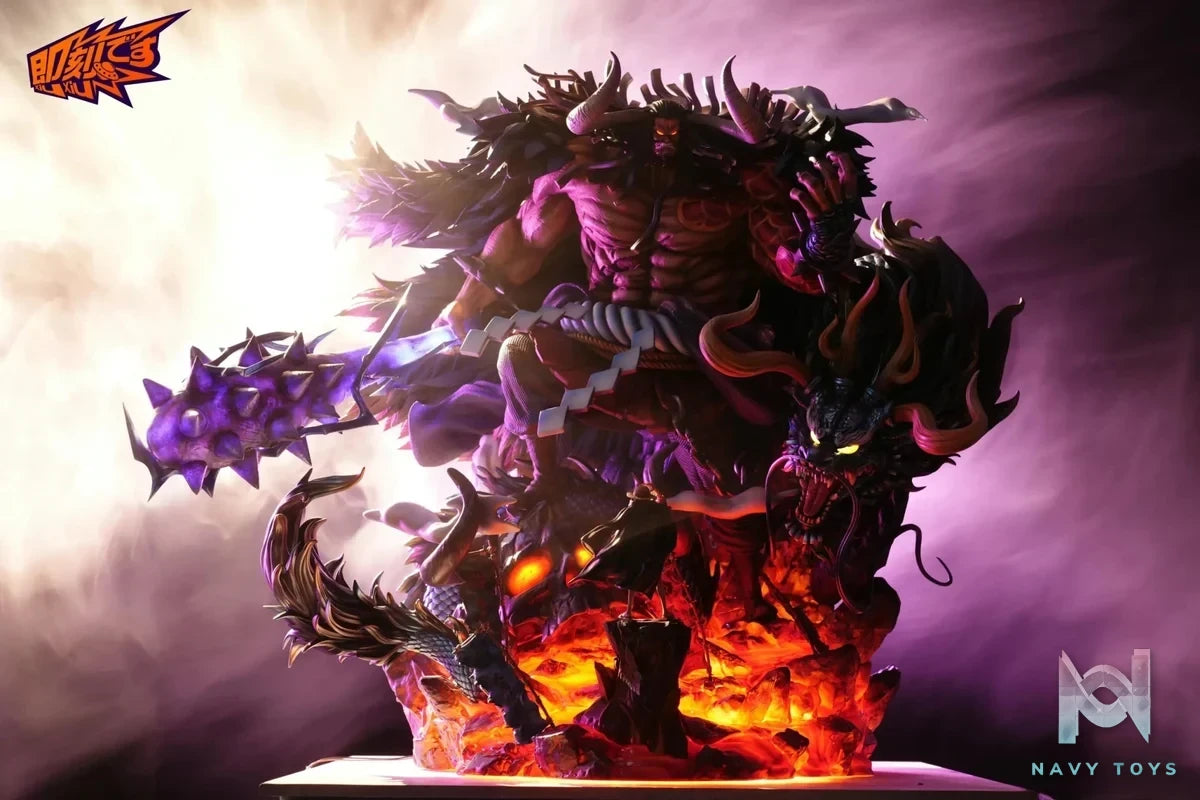 Ji Ke Studio - One Piece Four Emperors Series 01 Kaido resin statue Navy Toys anime figure