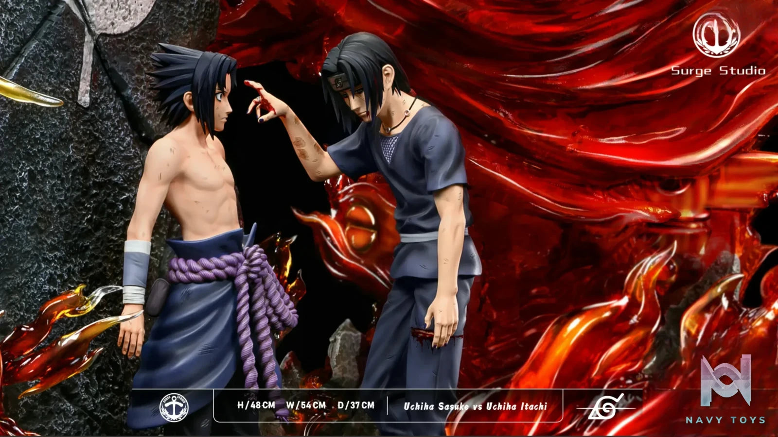 Surge Studio – Naruto Famous Scene – Battle of Brothers ********​***** vs Uchiha Sasuke