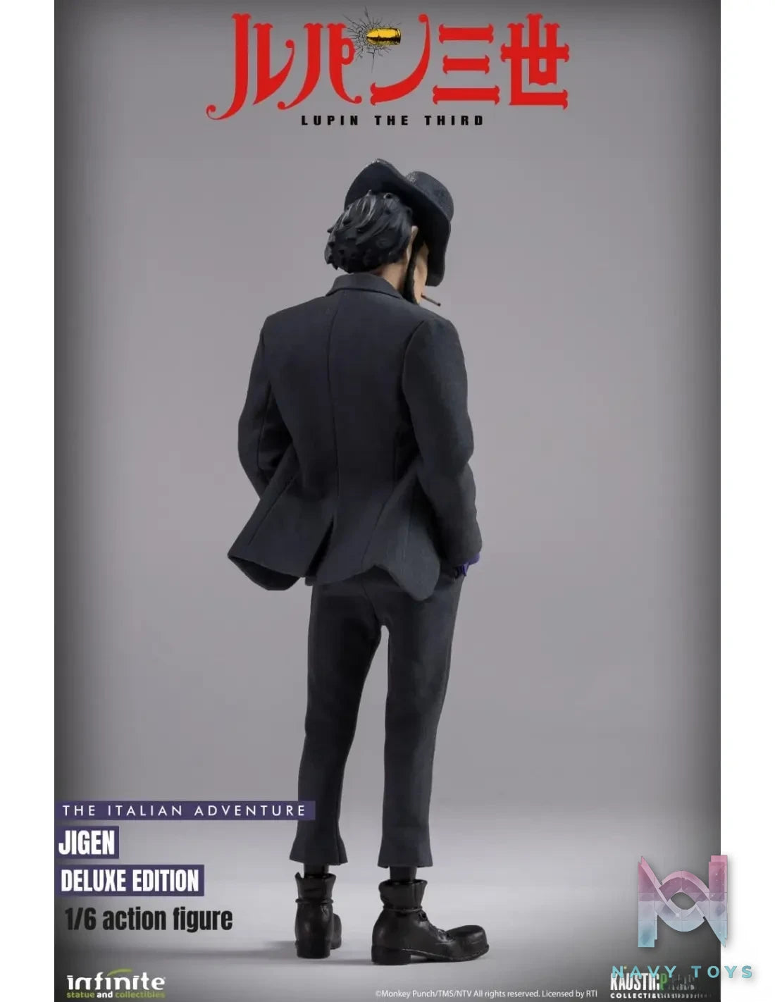 Infinite Statue – Lupin The 3rd The Italian Adventure 1/6 Action Figure Daisuke Jigen (Licensed)