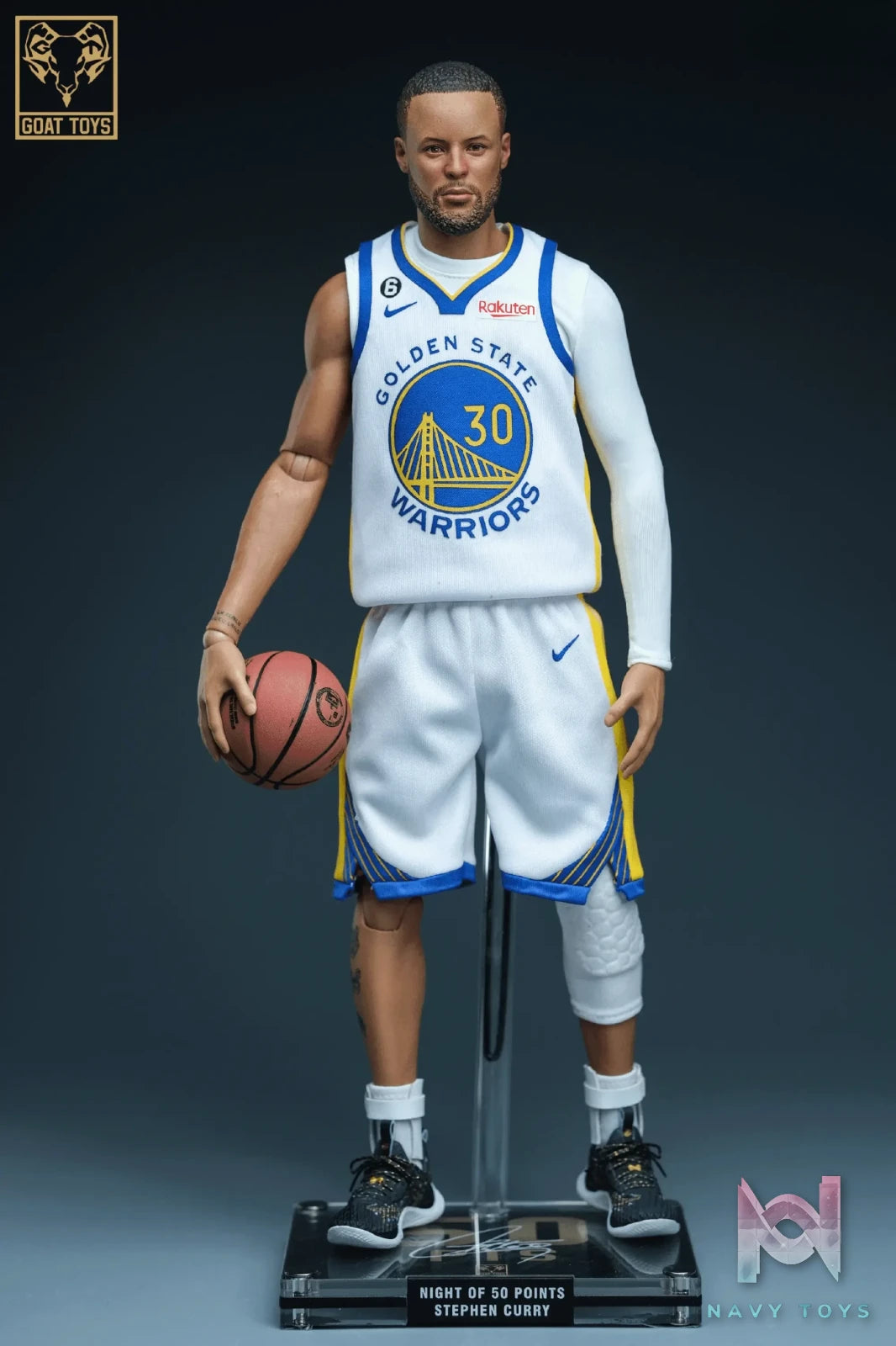 Goat Toys Studio – NBA Wardell Stephen Curry 50 Cent Night Set