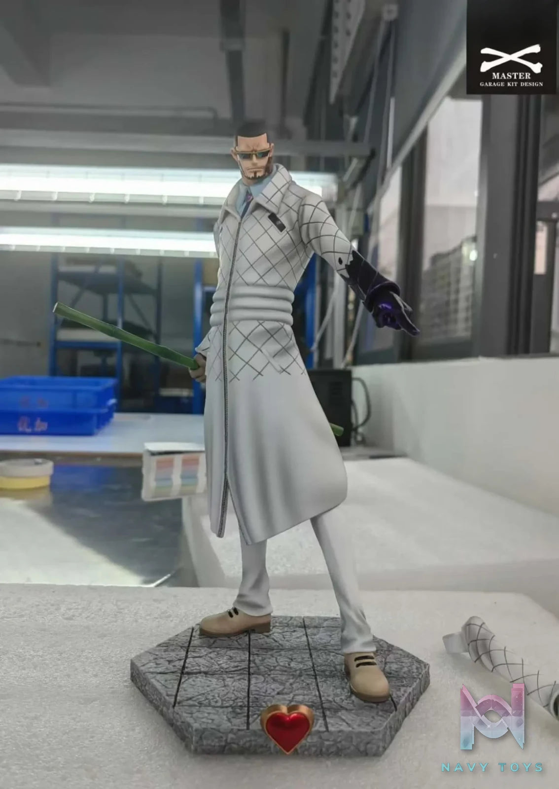 MASTER DESIGN Studio – One Piece Numancia Flamingo pop resonance series red heart “Vergo”