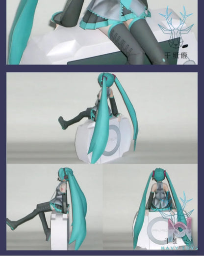 Qian Zhi Lu Studio – Hatsune Miku 3D Paper Model DIY Project Sekai