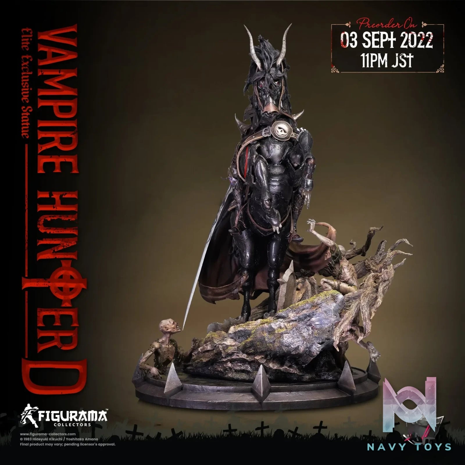 Figurama Collectors – Vampire Hunter D: D
