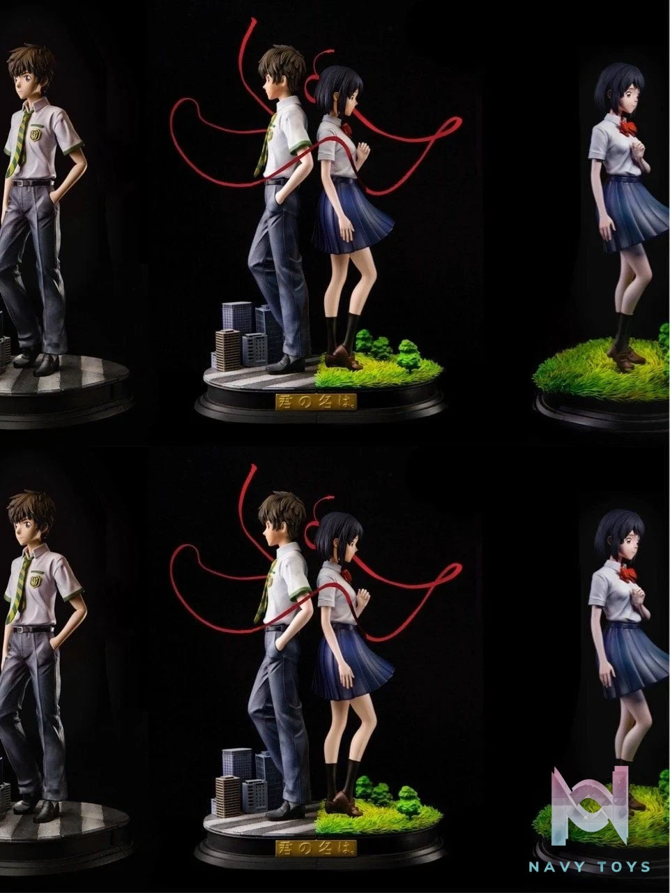 Taki Tachibana & Mitsuha Miyamizu - Your Name - Cake Studio resin statue Cake Studio anime figure