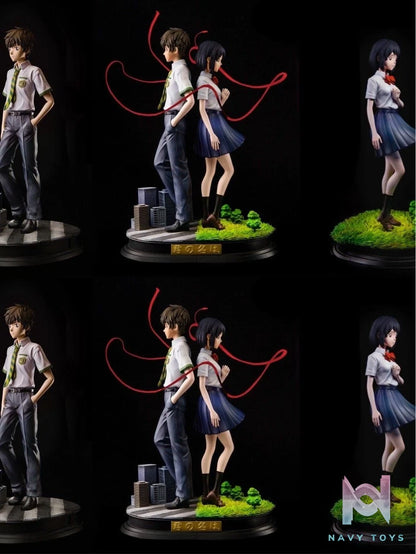 Taki Tachibana & Mitsuha Miyamizu - Your Name - Cake Studio resin statue Cake Studio anime figure