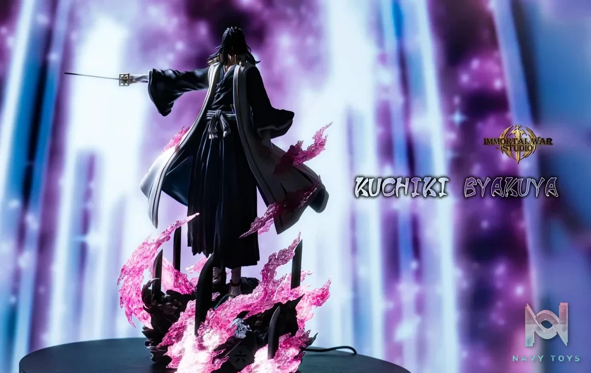 I.W Studio - Captain Series 12 Byakuya Kuchiki Bleach resin statue Navy Toys anime figure