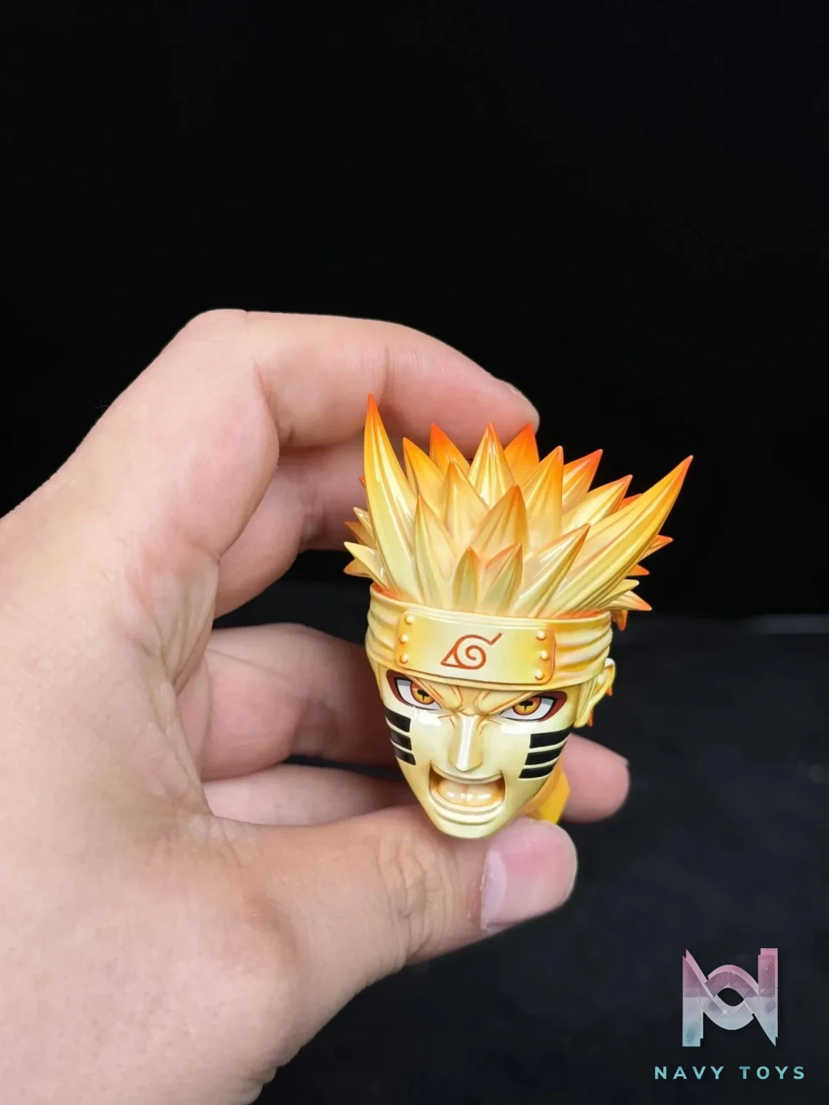 Pickstar Studio - Naruto Genuine Authorization Kurama Link Mode naruto Uzumaki 1/6 Statue (Licensed) resin statue Navy Toys anime figure