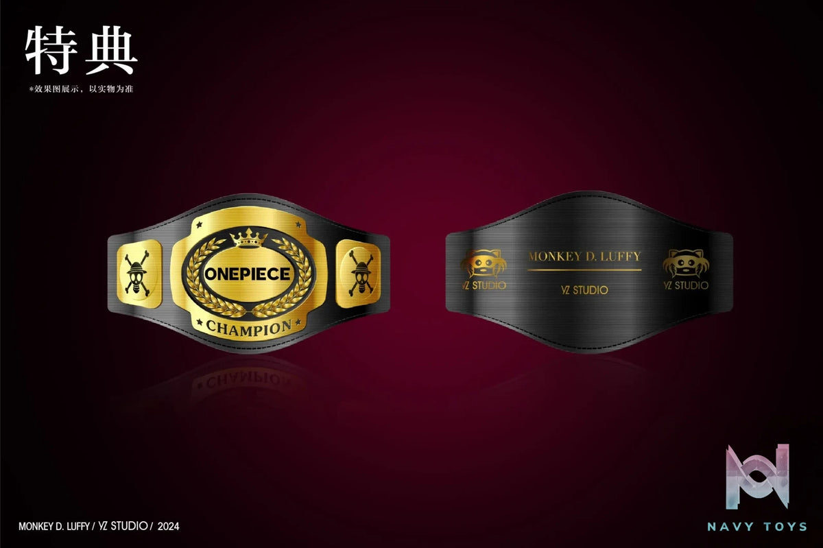 YZ Studio – One Piece Title Page Styling Collection #13 Gold Belt Champion Monkey D. Luffy