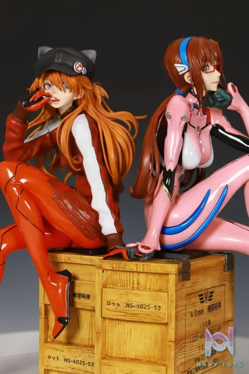 Dragon Stone Studio – Neon Genesis Evangelion Asuka Langley Soryu & Mari Makinami Illustrious