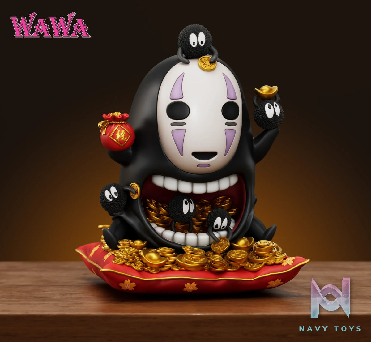 WAWA Studio – No Face Man Lucky Spirited Away