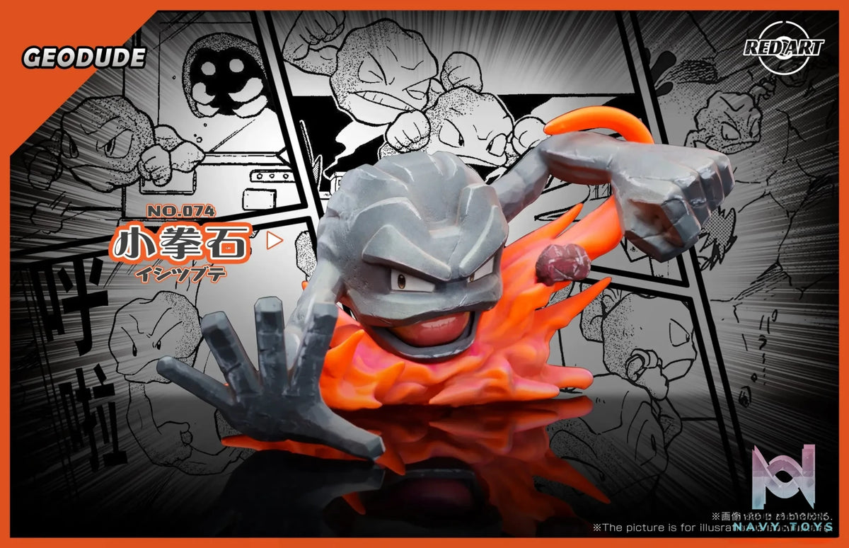 RED ART Studio – Pokémon Speical Brock & Geodude & Graveler & Kabutops